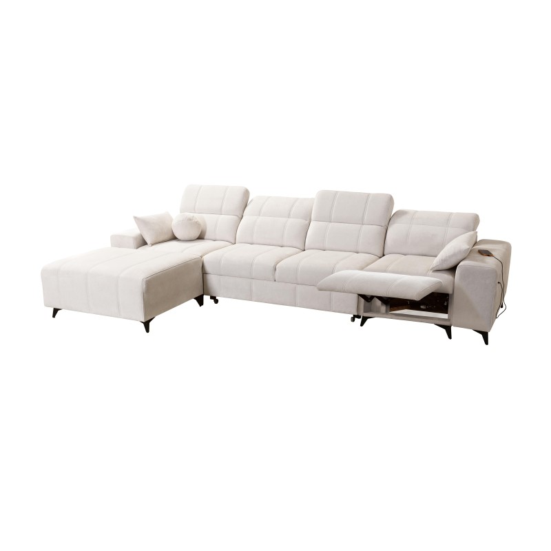 Ecksofa Ballagio XII Mix mit Schlaffunktion und Relax - Geflecht, Spring 1112 Ecksofa Ballagio XII Mix mit Schlaffunktion und Relax - Geflecht, Spring 1112