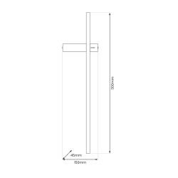 Kinkiet VISION 4W LED 3000K Kinkiet VISION 4W LED 3000K