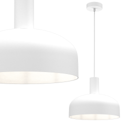 VISBY WHITE Hanging Lamp 1xE27 VISBY WHITE Hanging Lamp 1xE27