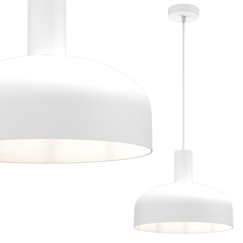 VISBY WHITE Hanging Lamp 1xE27 VISBY WHITE Hanging Lamp 1xE27