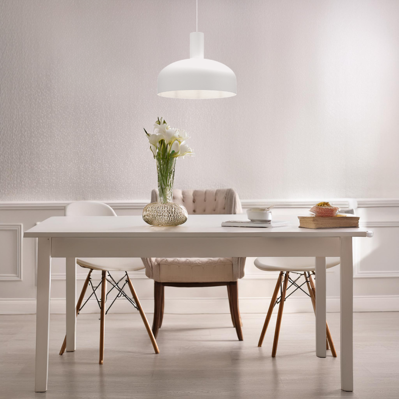 VISBY WHITE Hanging Lamp 1xE27 VISBY WHITE Hanging Lamp 1xE27