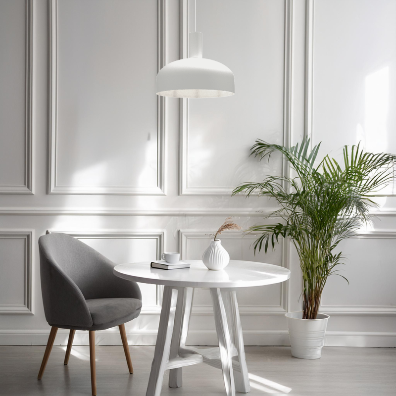 VISBY WHITE Hanging Lamp 1xE27 VISBY WHITE Hanging Lamp 1xE27
