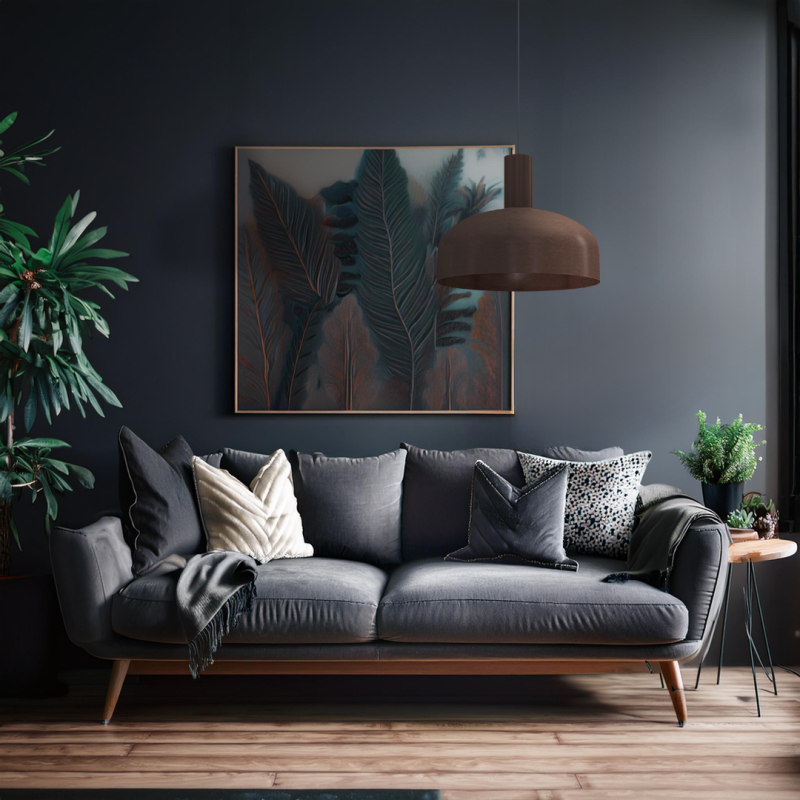 Lampa wisząca VISBY CZEKOLADOWY 1xE27 Lampa wisząca VISBY CZEKOLADOWY 1xE27