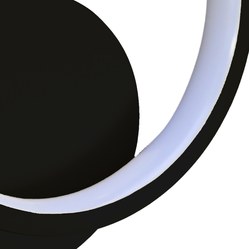 Kinkiet HOOP BLACK 7W LED Kinkiet HOOP BLACK 7W LED