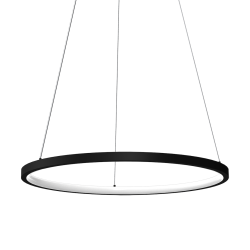 HOOP BLACK 27W LED pendant lamp HOOP BLACK 27W LED pendant lamp