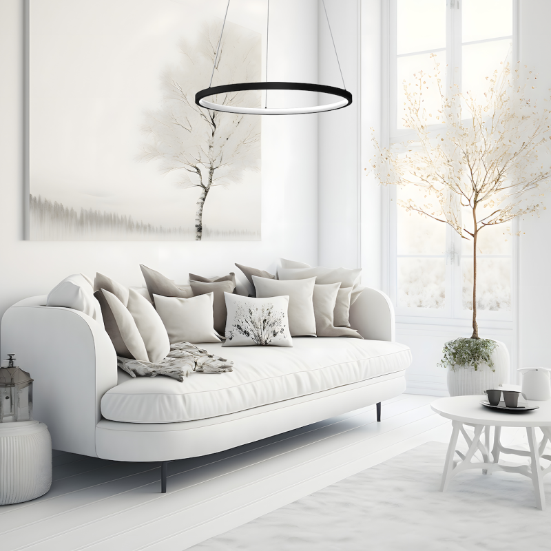 Lampa wisząca HOOP BLACK 27W LED Lampa wisząca HOOP BLACK 27W LED