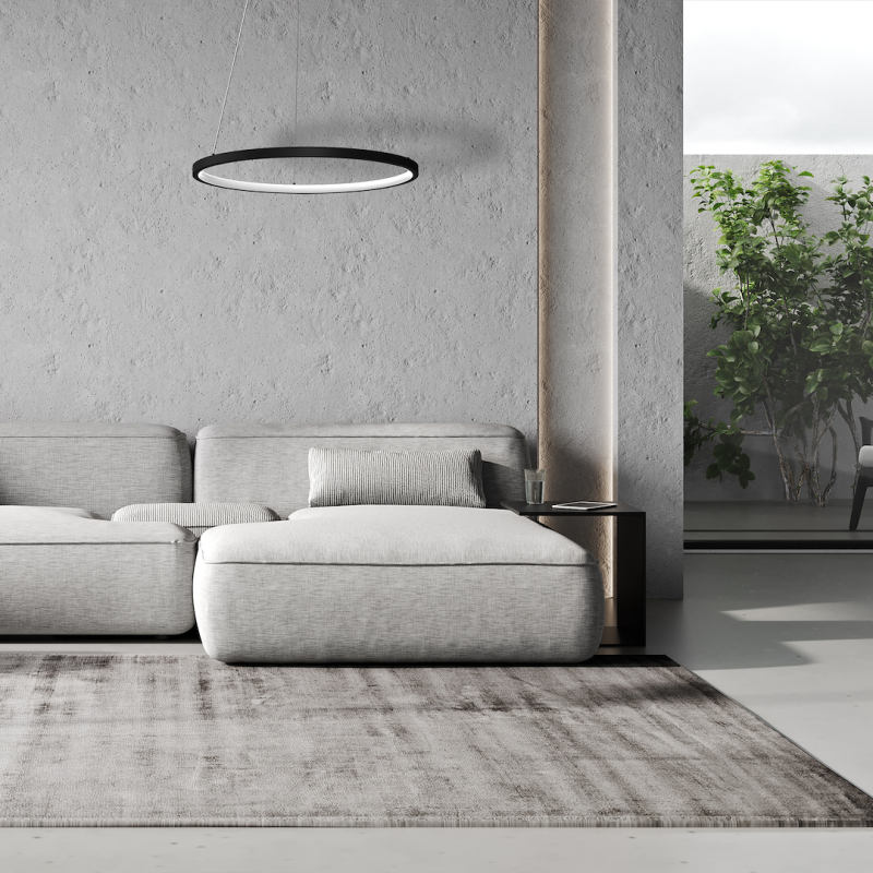 Lampa wisząca HOOP BLACK 27W LED Lampa wisząca HOOP BLACK 27W LED