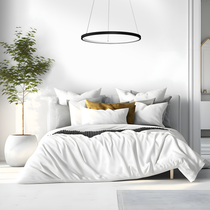 HOOP BLACK 27W LED pendant lamp HOOP BLACK 27W LED pendant lamp