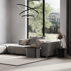Lampa wisząca HOOP BLACK 93W LED Lampa wisząca HOOP BLACK 93W LED