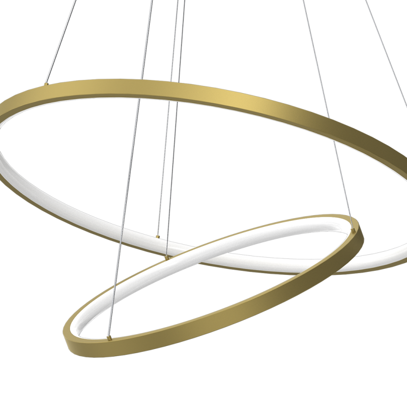 Lampa wisząca HOOP GOLD 51W LED Lampa wisząca HOOP GOLD 51W LED