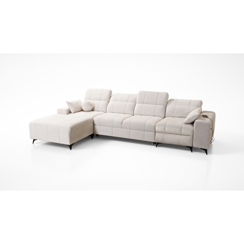 Ecksofa Ballagio XII Mix mit Schlaffunktion und Relax - Geflecht, Spring 1112 Ecksofa Ballagio XII Mix mit Schlaffunktion und Relax - Geflecht, Spring 1112