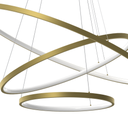 Lampa wisząca HOOP GOLD 93W LED Lampa wisząca HOOP GOLD 93W LED