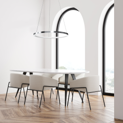 Lampa wisząca HOOP CHROME 27W LED Lampa wisząca HOOP CHROME 27W LED