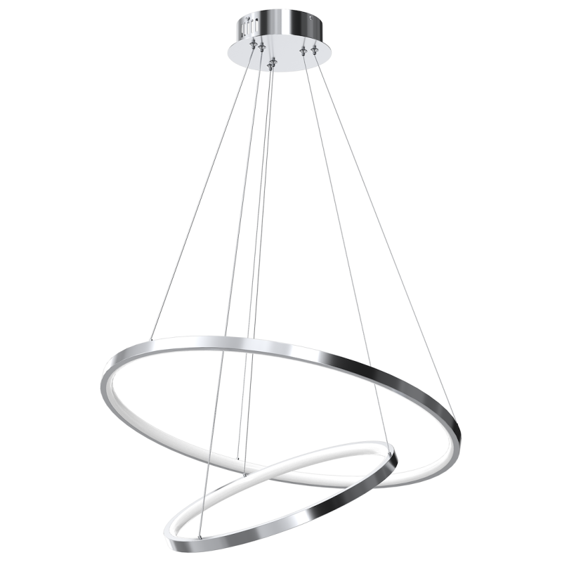 Lampa wisząca HOOP CHROME 51W LED Lampa wisząca HOOP CHROME 51W LED