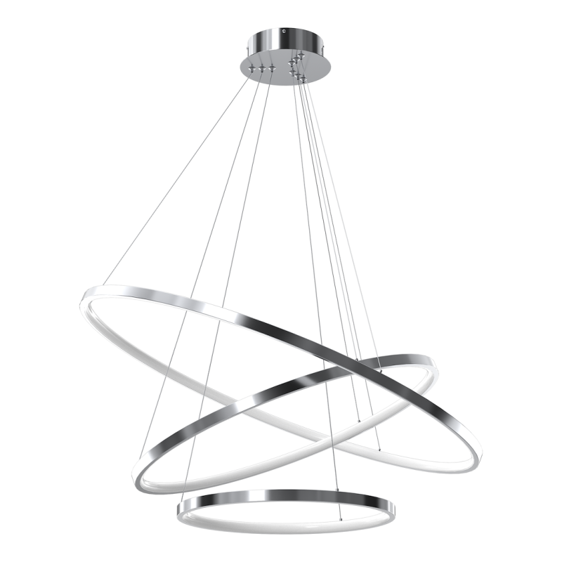 Lampa wisząca HOOP CHROME 93W LED Lampa wisząca HOOP CHROME 93W LED
