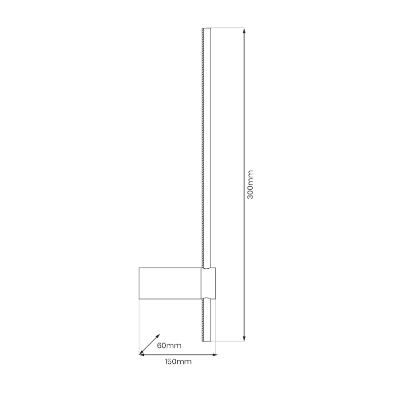Kinkiet SWING 4W LED 3000-6000K Kinkiet SWING 4W LED 3000-6000K