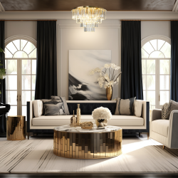 Deckenleuchte MILANO Ø 60cm 9xE14 Deckenleuchte MILANO Ø 60cm 9xE14