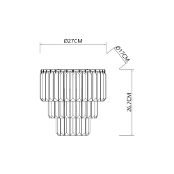 MILANO Wall Light 2xE14 MILANO Wall Light 2xE14