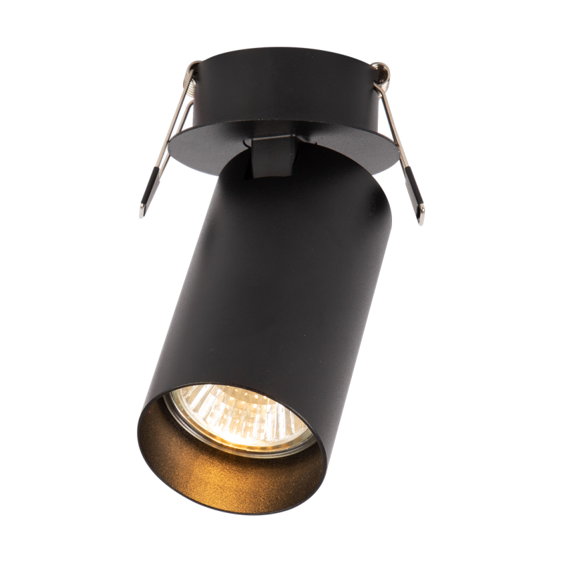 Hero Spot Recessed Black Frame 1xGU10 Hero Spot Recessed Black Frame 1xGU10