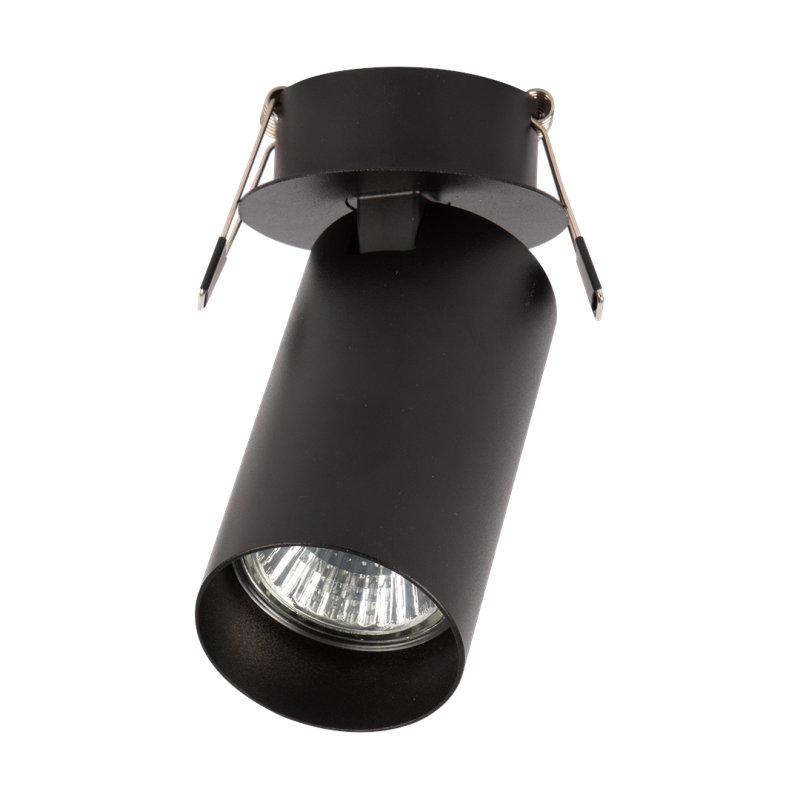 Hero Spot Recessed Black Frame 1xGU10 Hero Spot Recessed Black Frame 1xGU10