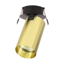Hero Spot Recessed Fixture Gold 1xGU10 Hero Spot Recessed Fixture Gold 1xGU10