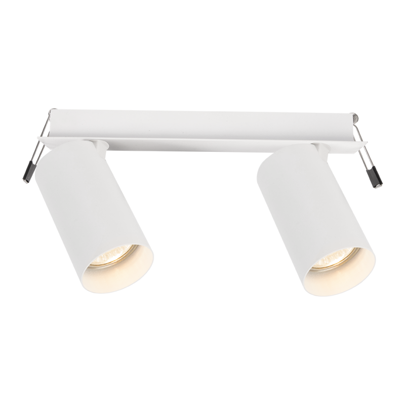 Hero Spot Recessed White Fixture 2xGU10 Hero Spot Recessed White Fixture 2xGU10