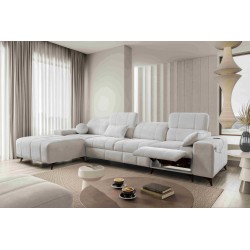 Ballagio XII Mix corner sofa with sleeping and relaxation function - Woven, Spring 1104