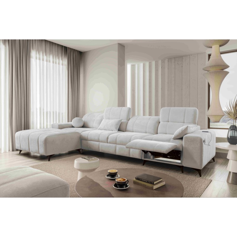 Ballagio XII Mix corner sofa with sleeping and relaxation function - Woven, Spring 1104