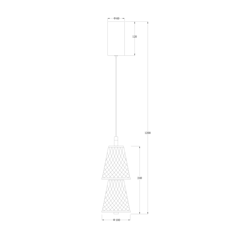 SANSA 5W LED pendant lamp SANSA 5W LED pendant lamp