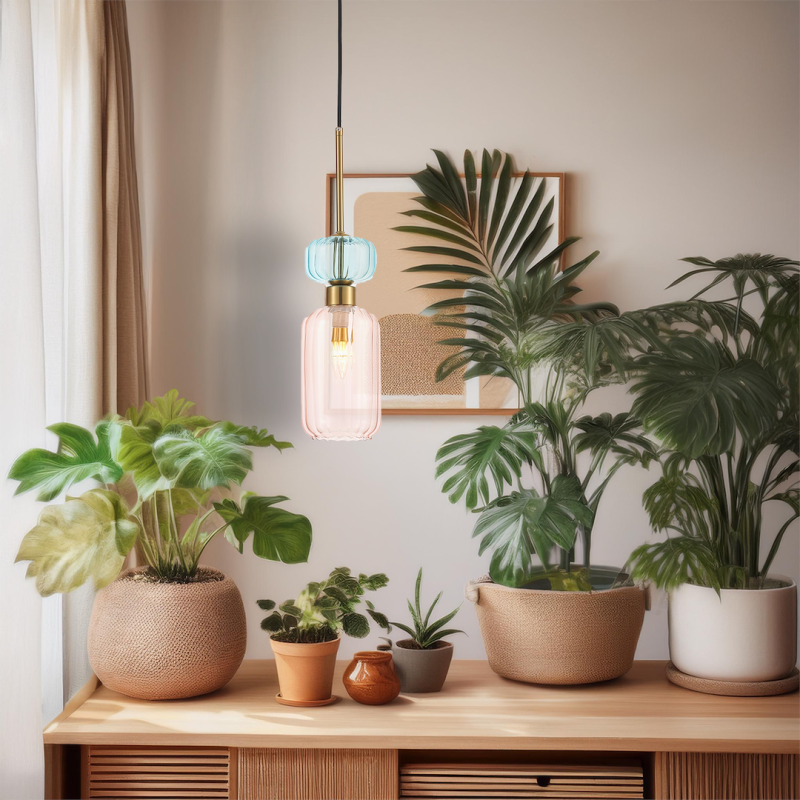 Lampa wisząca MOLLY PINK 1xE14 Lampa wisząca MOLLY PINK 1xE14