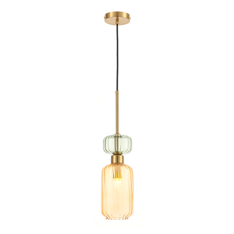 Lampa wisząca MOLLY AMBER 1xE14 Lampa wisząca MOLLY AMBER 1xE14