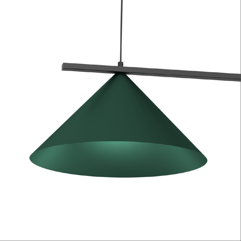 Hanging lamp CAPITAL BLACK/GREEN 2XGX53 Hanging lamp CAPITAL BLACK/GREEN 2XGX53