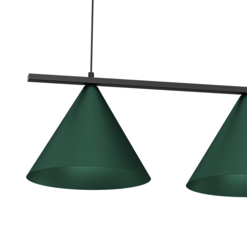 CAPITAL BLACK GREEN Hanging Lamp 3XGX53 CAPITAL BLACK GREEN Hanging Lamp 3XGX53