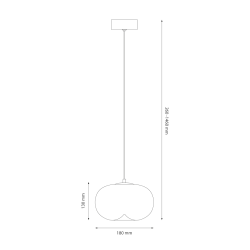 Lampa wisząca VASO 1 WHITE 4W Lampa wisząca VASO 1 WHITE 4W