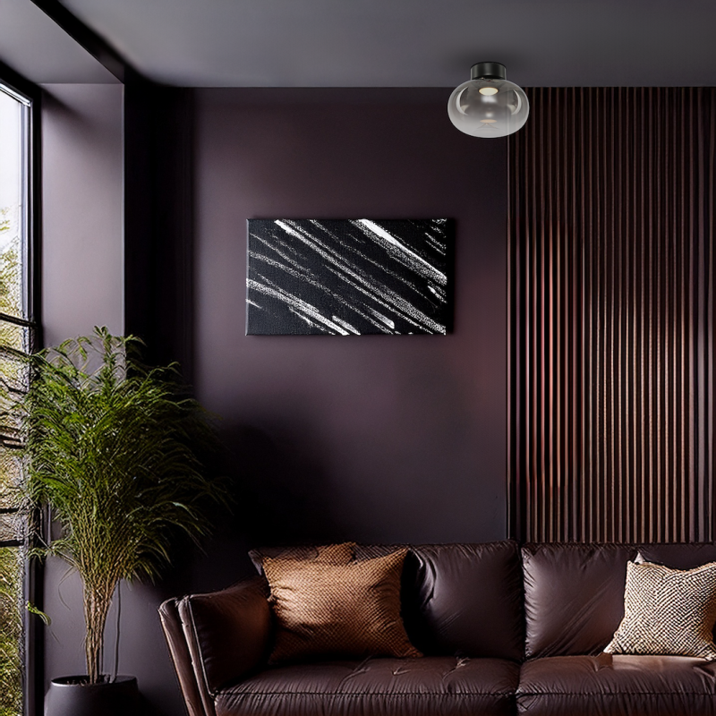 VASO SMOKED Ceiling Lamp 4W VASO SMOKED Ceiling Lamp 4W