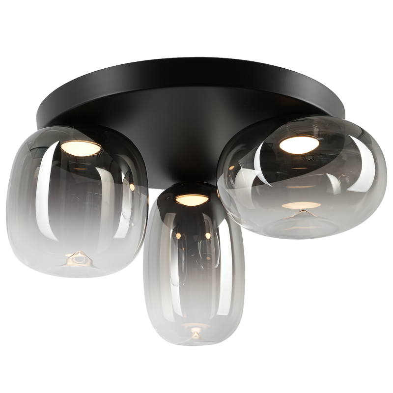 VASO SMOKED ceiling lamp 12W VASO SMOKED ceiling lamp 12W