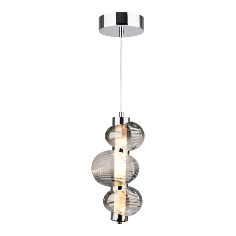BOLLA SMOKED 12W LED pendant lamp BOLLA SMOKED 12W LED pendant lamp