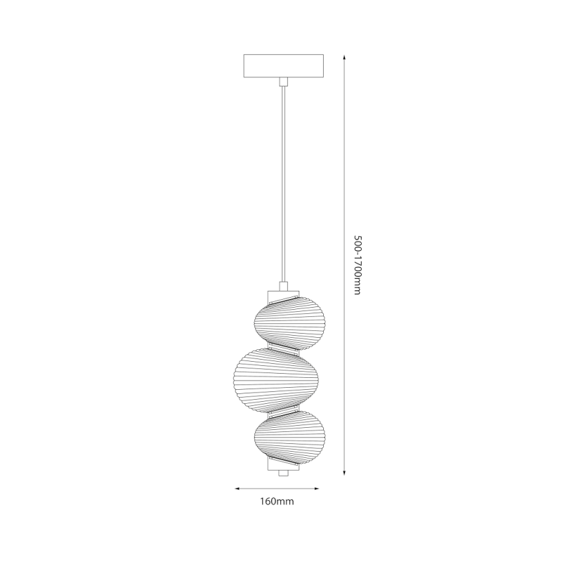 Lampa wisząca BOLLA SMOKED 12W LED Lampa wisząca BOLLA SMOKED 12W LED