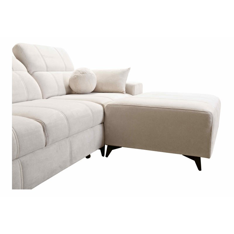 Ballagio XII corner sofa with a sleeping function upholstered in Woven Fabric, Spring 1118 Ballagio XII corner sofa with a sleeping function upholstered in Woven Fabric, Spring 1118