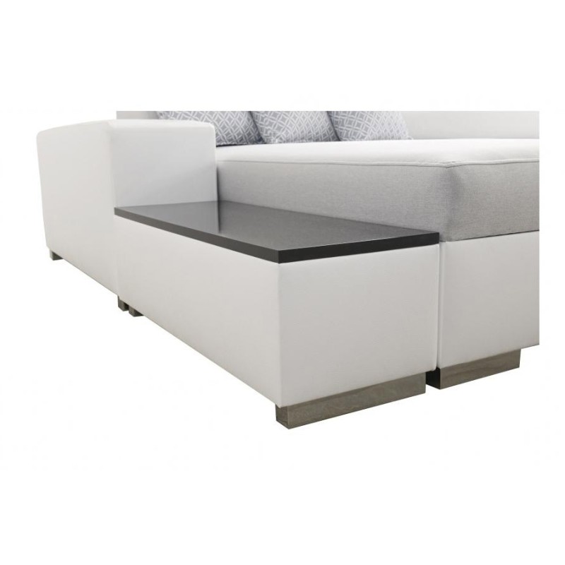 Narożnik w kształcie U Napoli IV Mini z funkcją spania oraz otwieranym barkiem Tkanina Amor Velvet 4302 Narożnik w kształcie U Napoli IV Mini z funkcją spania oraz otwieranym barkiem Tkanina Amor Velvet 4302
