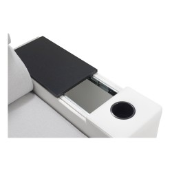 Narożnik w kształcie U Napoli IV Mini z funkcją spania oraz otwieranym barkiem Tkanina Amor Velvet 4302 Narożnik w kształcie U Napoli IV Mini z funkcją spania oraz otwieranym barkiem Tkanina Amor Velvet 4302