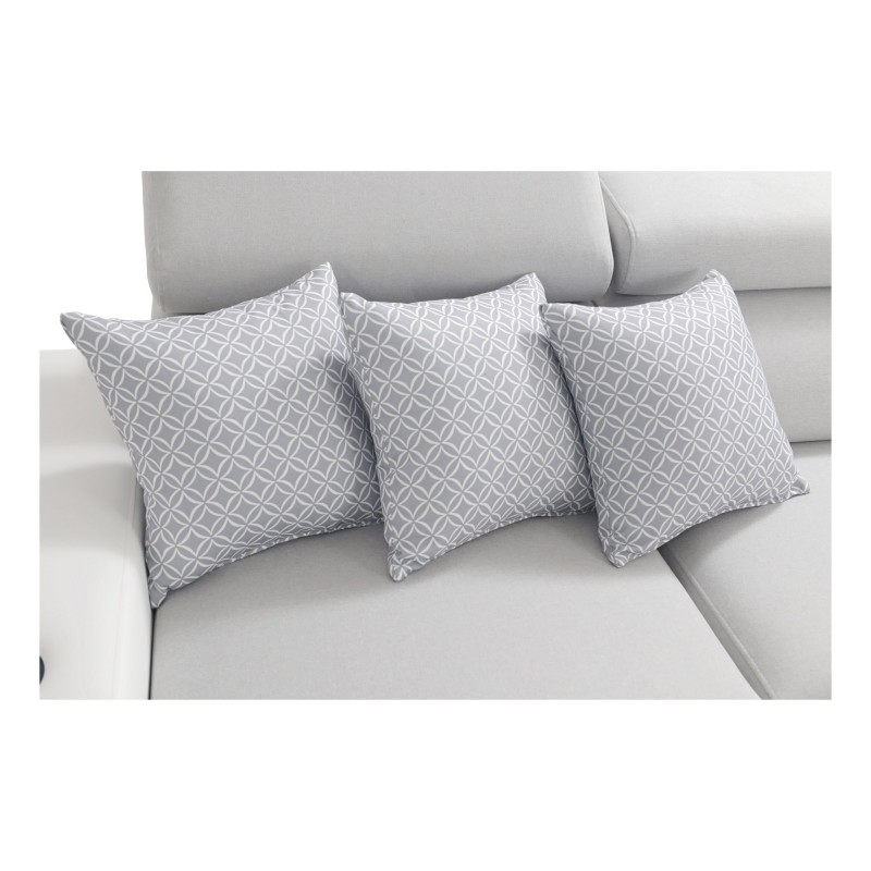 Narożnik w kształcie U Napoli IV Mini z funkcją spania oraz otwieranym barkiem Tkanina Amor Velvet 4302 Narożnik w kształcie U Napoli IV Mini z funkcją spania oraz otwieranym barkiem Tkanina Amor Velvet 4302