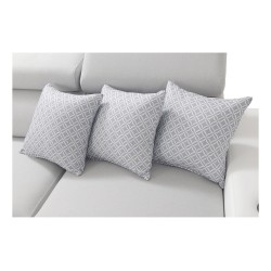 Narożnik w kształcie U Napoli IV Mini z funkcją spania oraz otwieranym barkiem Tkanina Amor Velvet 4314 + Ecoskóra Narożnik w kształcie U Napoli IV Mini z funkcją spania oraz otwieranym barkiem Tkanina Amor Velvet 4314 + Ecoskóra