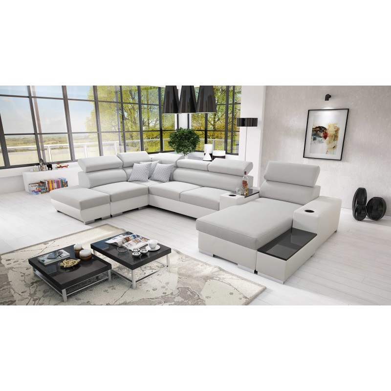Napoli V corner sofa with a sleeping function - perfect for your home!