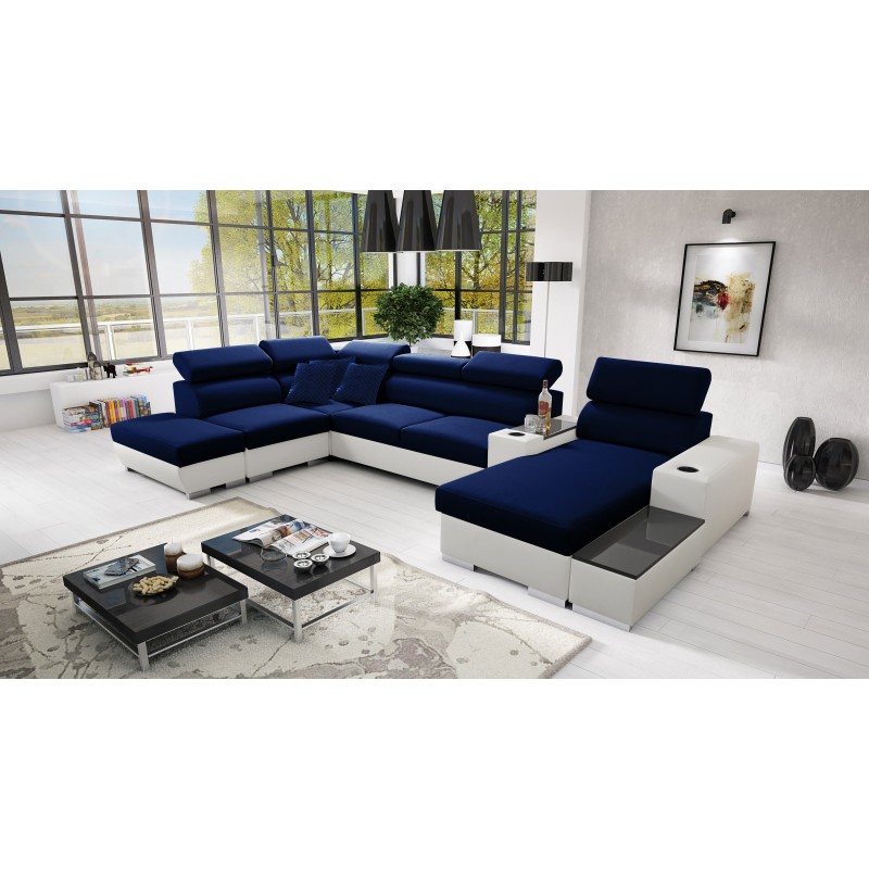 Napoli V corner sofa with a sleeping function - perfect for your home!