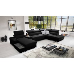 Napoli V corner sofa with a sleeping function - perfect for your home!