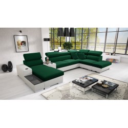Napoli V corner sofa with a sleeping function - perfect for your home!