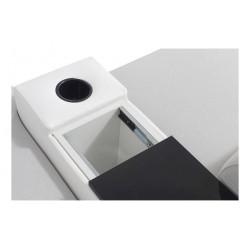 Narożnik w kształcie U Napoli V z funkcją spania oraz otwieranym barkiem Tkanina Amor Velvet 4314 + Ecoskóra Narożnik w kształcie U Napoli V z funkcją spania oraz otwieranym barkiem Tkanina Amor Velvet 4314 + Ecoskóra
