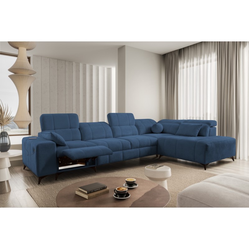 Narożnik ballagio XI Mix z funkcją spania oraz funkcją relax tkanina Spring 1118 Narożnik ballagio XI Mix z funkcją spania oraz funkcją relax tkanina Spring 1118