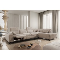 Ballagio XI Mix corner sofa with sleeping and relaxation function – Elegance and functionality in one